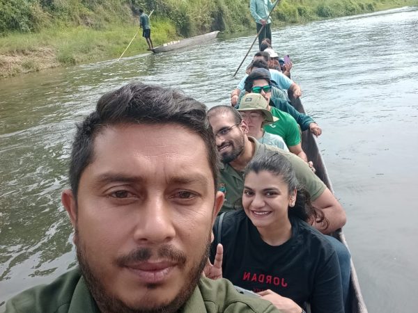 Chitwan Cannoe trip
