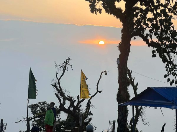 Mardi Himal Trek sun set view